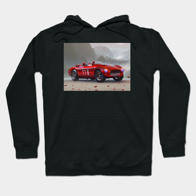 RUSH: Red Barchetta Hoodie by Syntheous